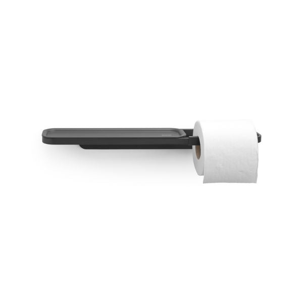Brabantia MindSet Toilet Roll Holder with Shelf