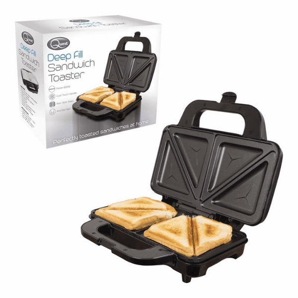 Quest Sandwich Maker 2 Slice Deep - Triangle Toasties