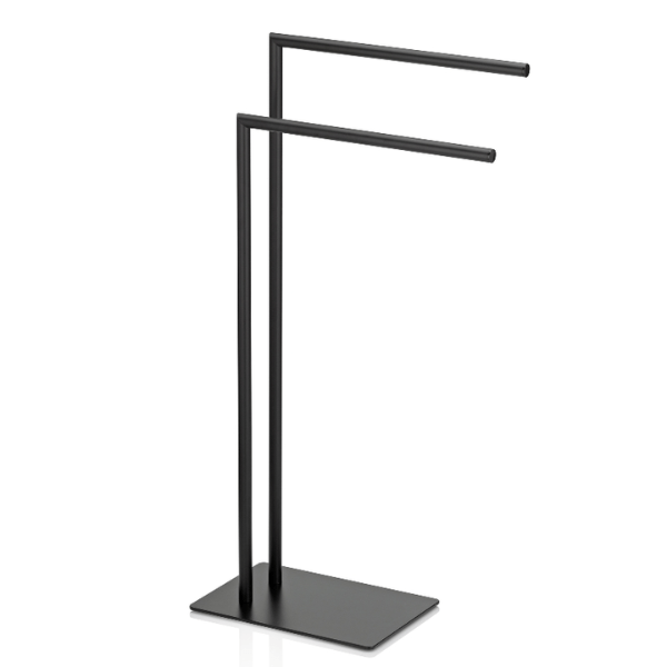 Kela Style Towel Holder - Chrome, Free-Standing, Dual Bars