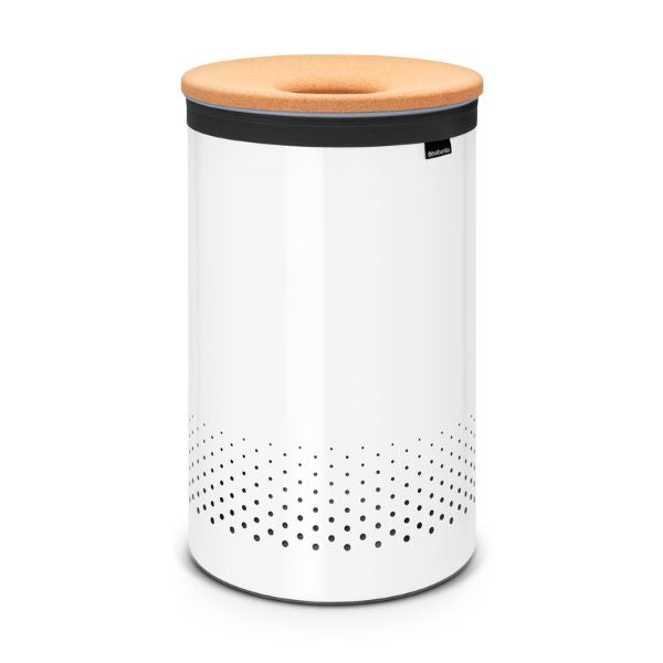 Brabantia Laundry Bin, 60L, Cork Lid