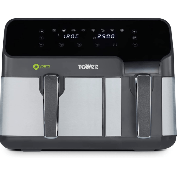Tower Vortex DUO Basket 8.5L Air Fryer T17099 - Sync & Match