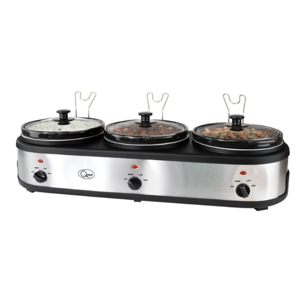 Quest 3 Pot Electric Slow Cooker - Buffet Server, 3x2.5L