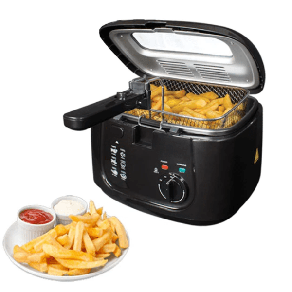Quest Deep Fat Fryer 2.5L - Lift-Out Basket, Viewing Window