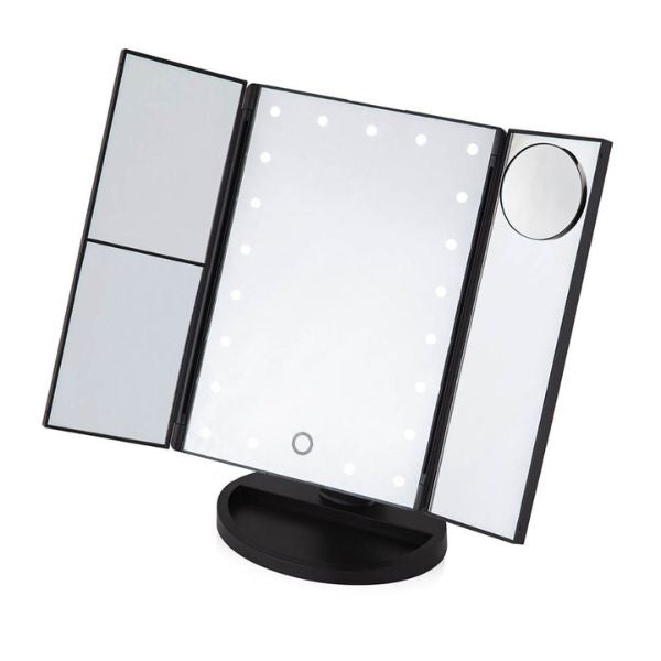 Carmen LED 3 Panel Mirror C85030N