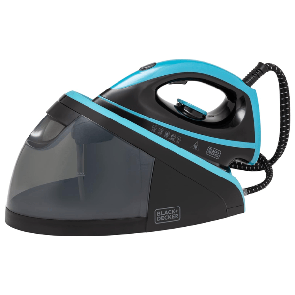 Black and Decker Steam Station Iron - 2800W, 5 Bar Pressure
