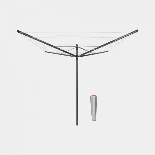 Brabantia Lift-O-Matic 50m Rotary Dryer with Ground Spike