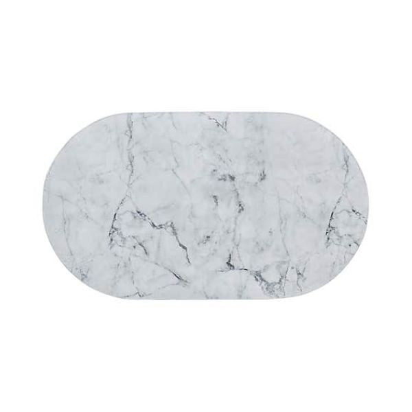 Aqualona Marble Effect Non-slip Bath Mat 36x69cm