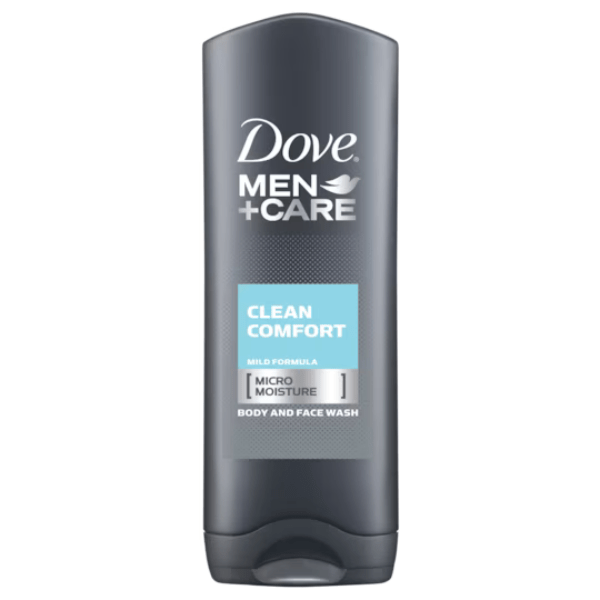 Dove Men+Care Clean Comfort Shower Gel 400ml for Invigorating Clean
