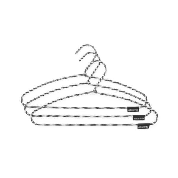 Brabantia Soft Touch Non-Slip Clothes Hangers - Pack of 3