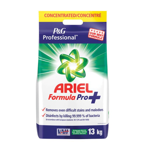 Ariel Professional Bio Washing Powder 13kg for Tough Stain Removal