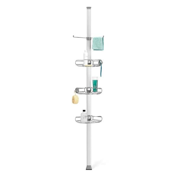 Simplehuman Tension Shower Caddy - Adjustable, Rust-Proof