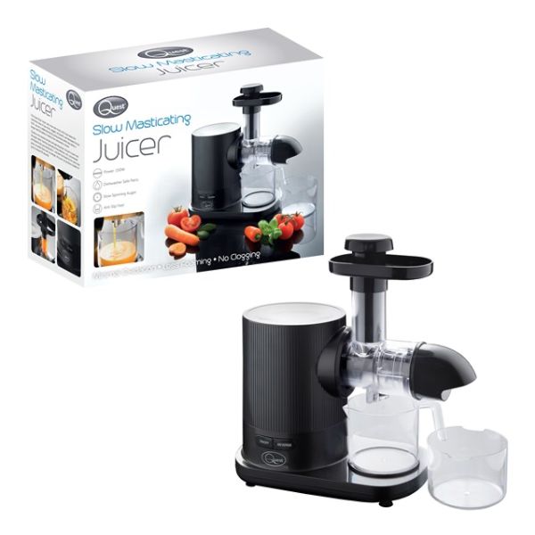 Quest Slow Masticating Juicer – Cold Press Technology & Quiet Operation