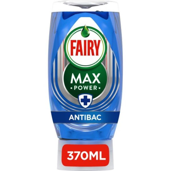 Fairy Max Power Eucalyptus Dish Soap 370ml