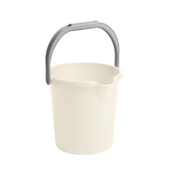 Wham Casa Soft Grip Bucket 10L - Graduated Markers, Pouring Lip