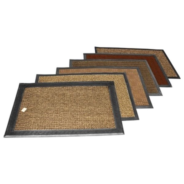 Outdoor Coir Doormat 60x90cm - Natural Coconut, Non-Slip, Large