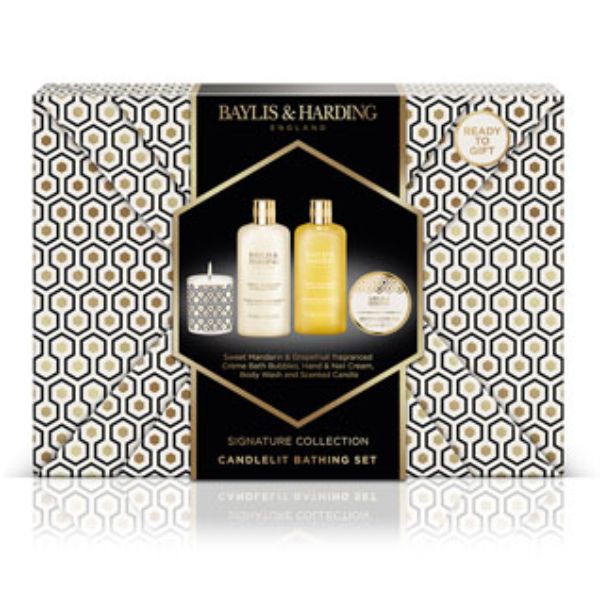 Baylis & Harding Sweet Mandarin & Grapefruit Gift Set - Washbag