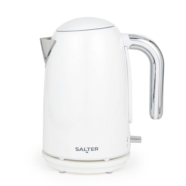 Salter Boston 1.7L Kettle (3000W, Ice White Shimmer)