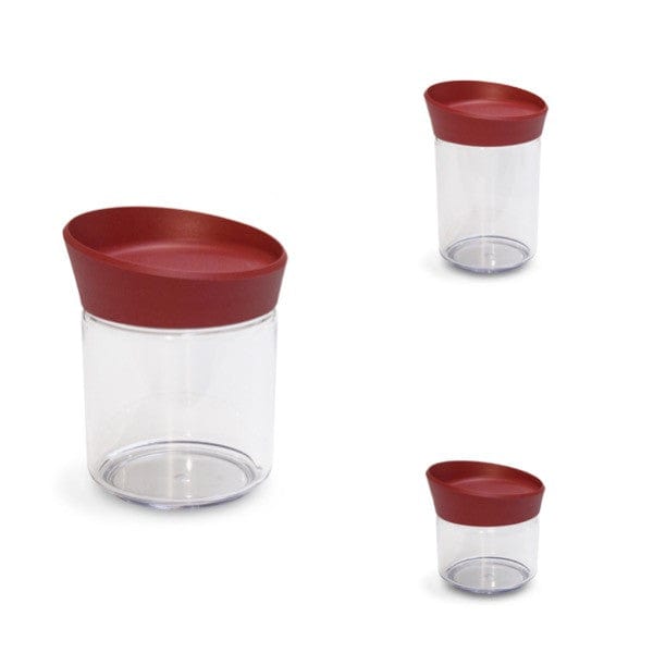 OMADA Pangea 3-Piece Acrylic Jar Set