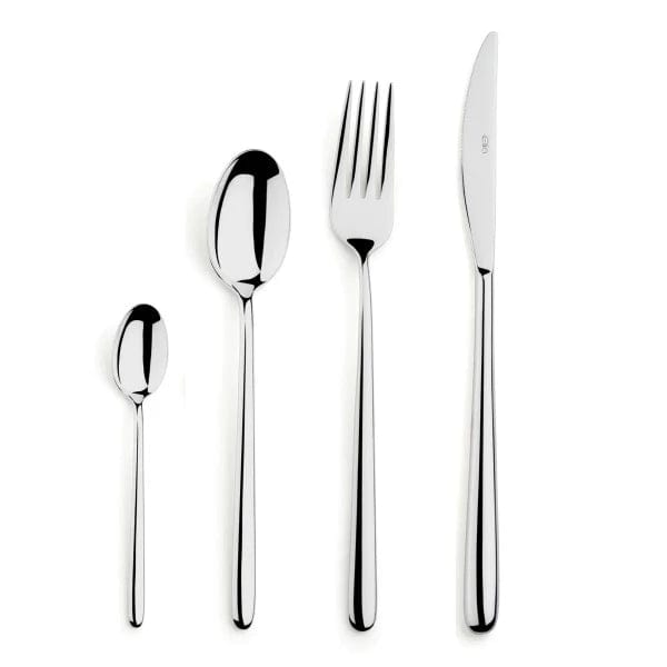 Elia Line Cutlery Set - 24-Piece Mirror Finish