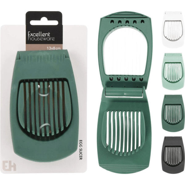 Excellent Houseware Egg Slicer 13x8cm - Uniform Slices, Multi-Purpose
