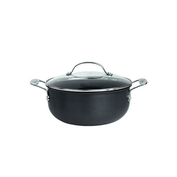 Relance 20cm Hard Anodised Saucepot - Non-Stick, Glass Lid, Multi-Hob