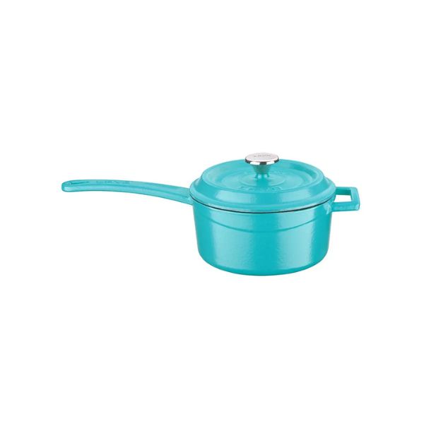 Lava Spring Sauce Pan 16cm - Induction Base, Metal Handles, Matt Finish