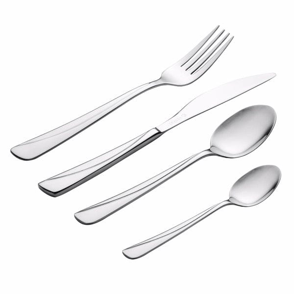 Viners Angel 24-Piece Cutlery Set - 18/0 Stainless Steel, Mirror Polish
