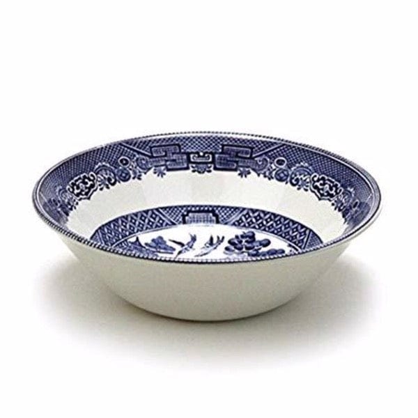 Blue Willow Oatmeal Bowl - Iconic Pattern