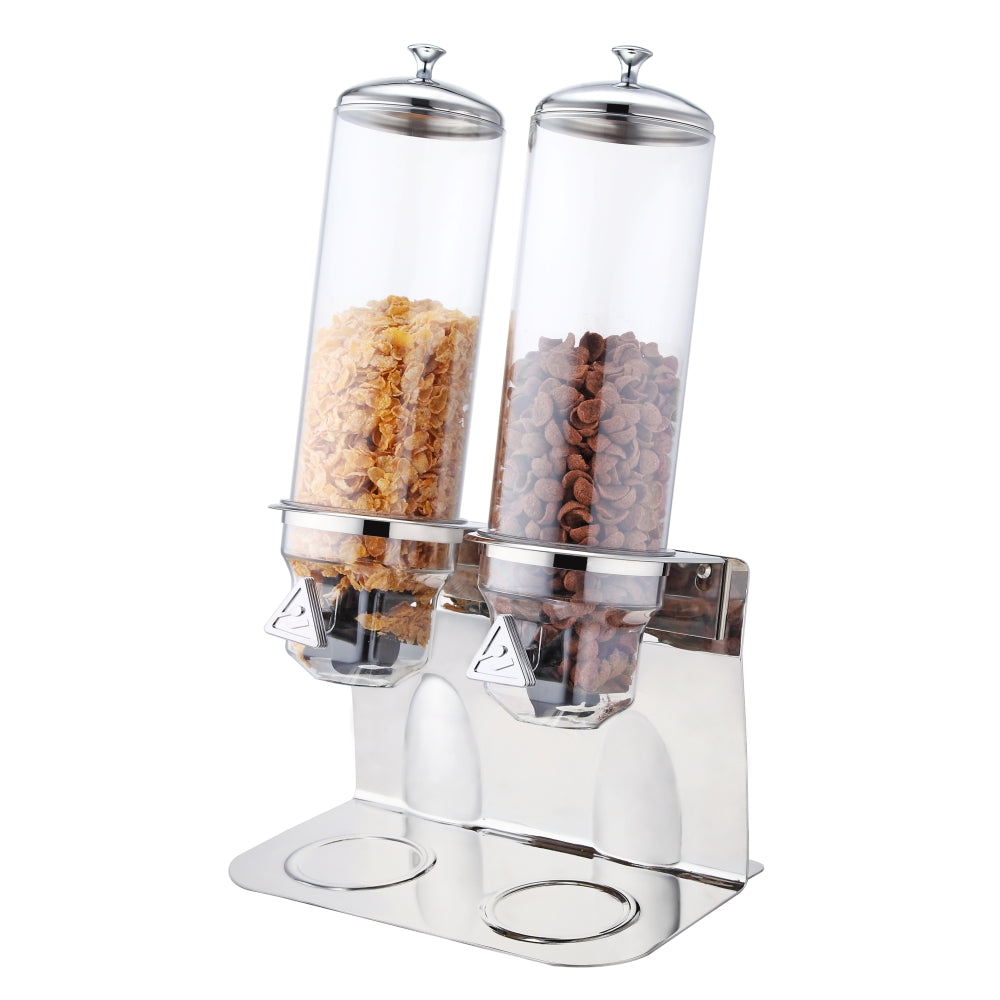 Sunnex Double Cereal Dispenser 8L Total - Dual Canisters, Space-Saving Design