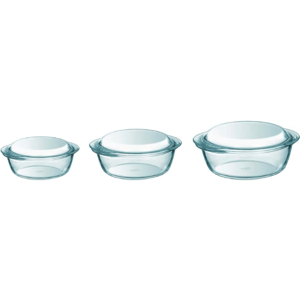 Pyrex Essentials Casserole Set - 3-Piece