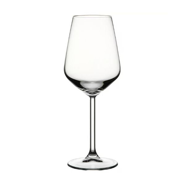 Pasabahce Allegra White Wine Glasses 350ml - Modern Tapered, Set of 6
