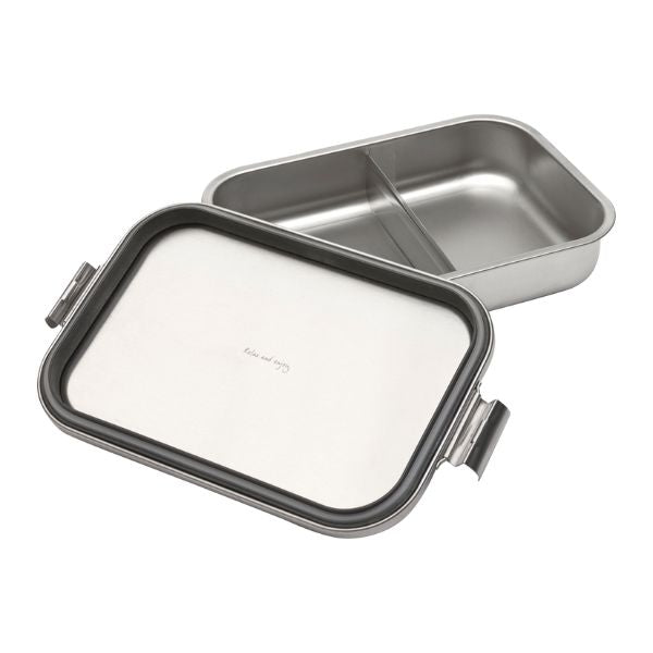 Brabantia Make & Take Large Lunch Box 2L - Stainless Steel, Adjustable Divider