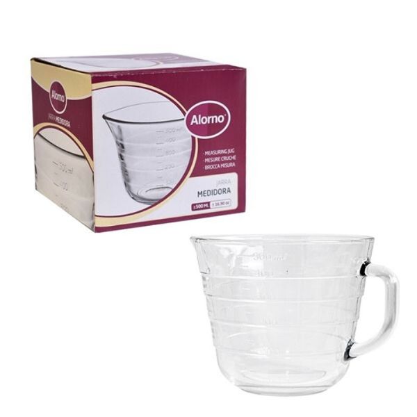 Alorno Glass Measuring Jug - 700ml Capacity