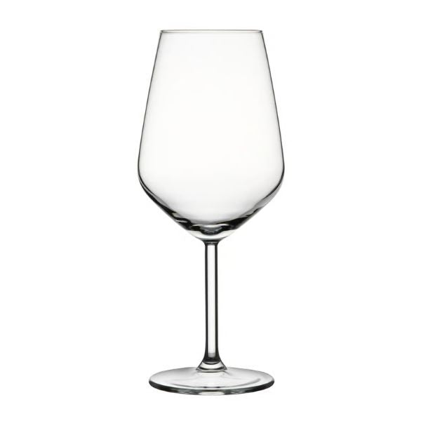 Pasabahce Allegra Red Wine Glasses 490ml - V-Block Antimicrobial, Set of 6
