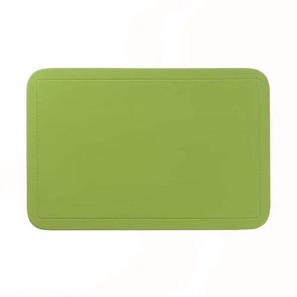 Kela Uni Placemat Lemon Green - Vibrant Color, Easy-Clean, Heat Resistant
