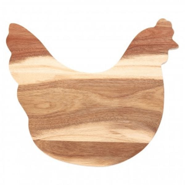 Premier Housewares Acacia Wood Hen Chopping Board
