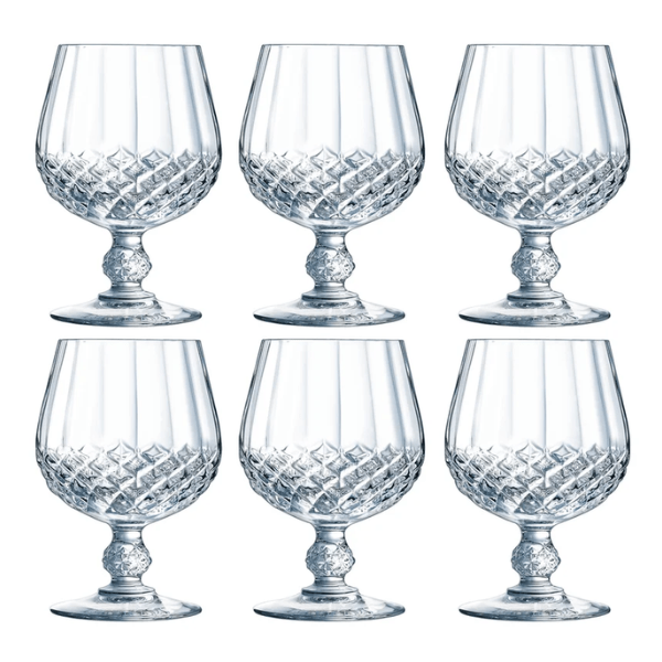 Cristal D'arques Eclat Longchamp Brandy Glass Set