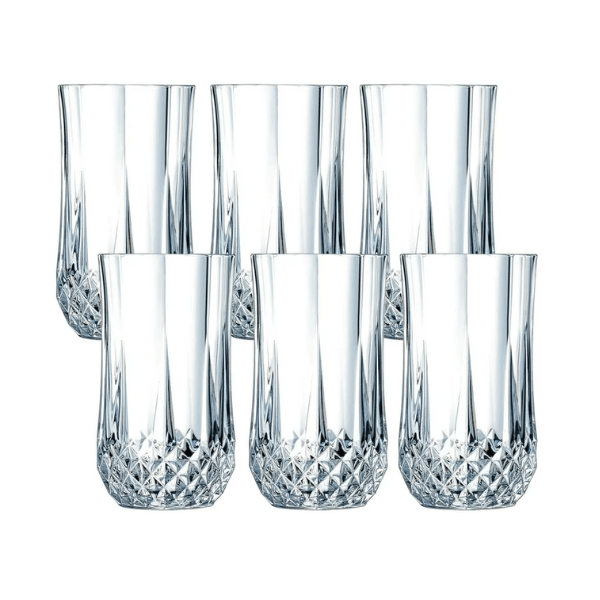 Cristal D'arques Eclat Longchamp Hiball Glass Set