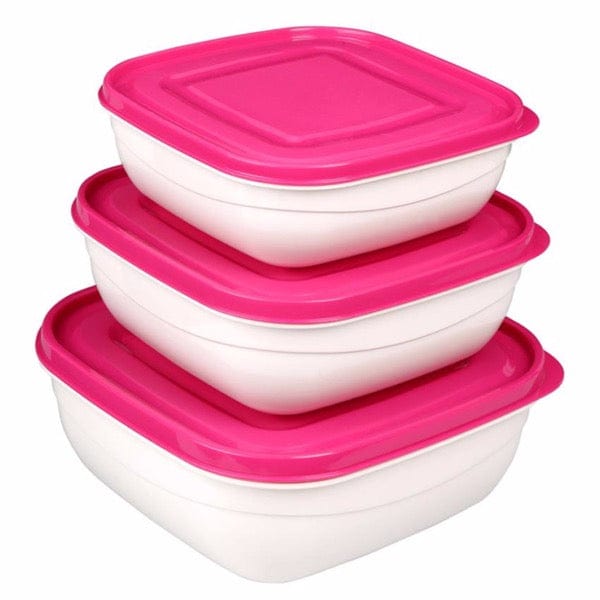 Ucsan Square Food Saver Container 3-Piece Set