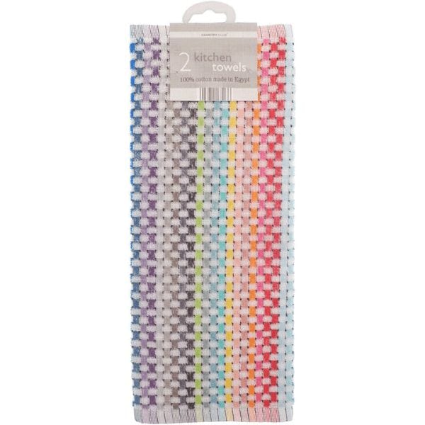 Country Club Zing Tea Towels 2-Pack