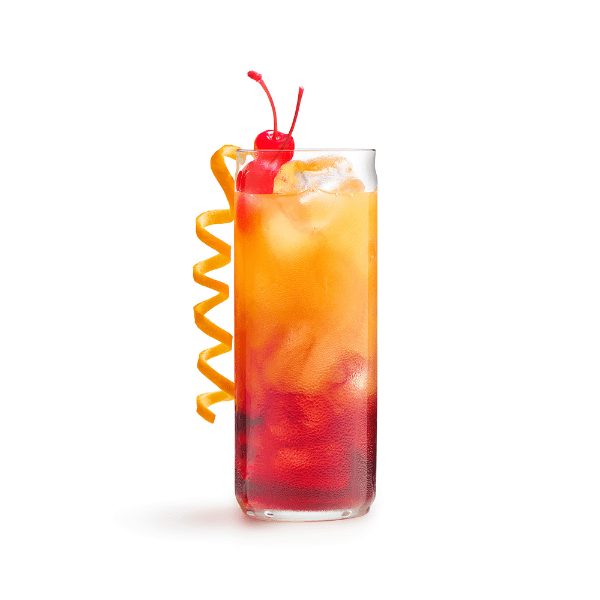 LC Glass Tequila Sunrise Cocktail Glass 4-Pack