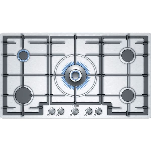 Bosch Serie 6 90cm Gas Hob with Dual Wok Burner