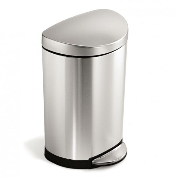Simplehuman 10L Semi-Round Pedal Bin