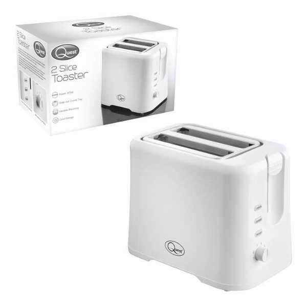 Quest 2-Slice Toaster 34279 with Variable Browning Control