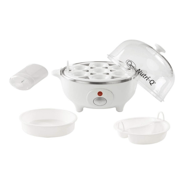 Quest Nutri-Q 7-Capacity Egg Cooker 31739 for Versatile Egg Preparation