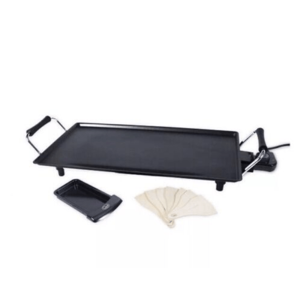 Quest Teppanyaki Grill 35490 with 2000W Power & 8 Spatulas