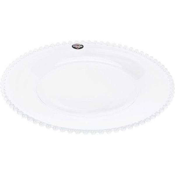 Crystalline Glass Charger Plate 32cm