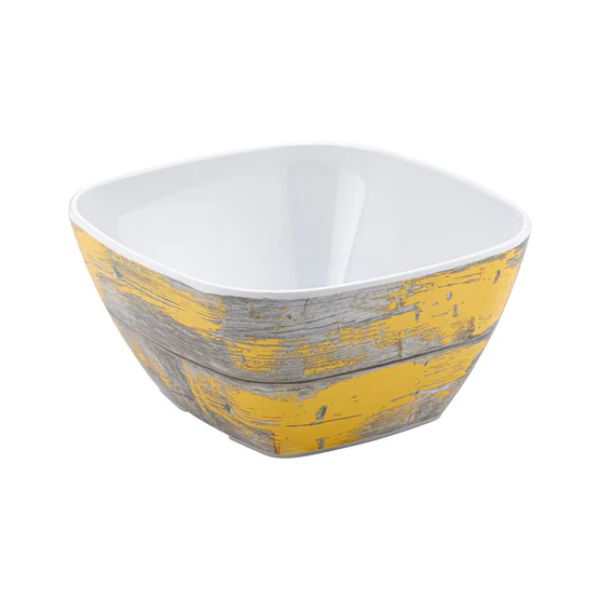 Dalebrook Rustic Yellow Tura Melamine 1/6 Size Crock 1L