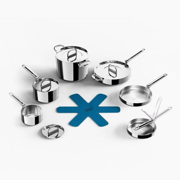 Joseph Joseph Space Steel Cookware Set 6-Piece