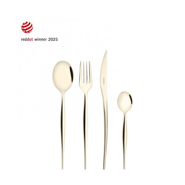 Bugatti Natura Champagne Cutlery Set 24-Piece